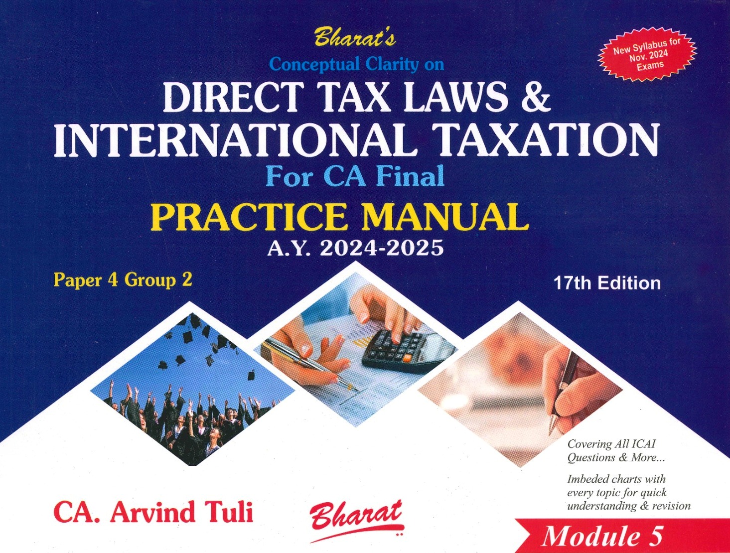 Conceptual Clarity on DIRECT TAX LAWS & INTERNATIONAL TAXATION For CA Final - Module 5